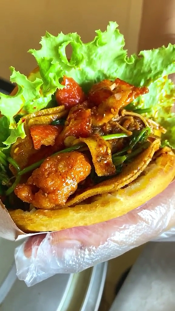 美食记#摆摊经济来了,我想去摆个炸串夹馍,有约的吗!