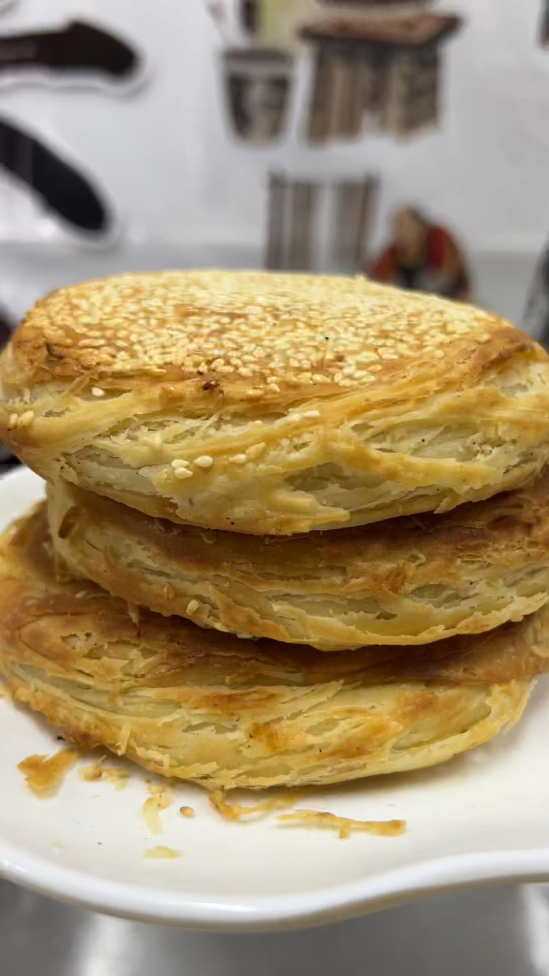 开封哪里手把手教学油酥烧饼香酥烧饼技术-度小视