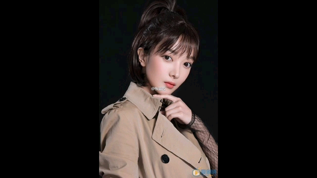 音为有你#美女明星之张蓝艺!