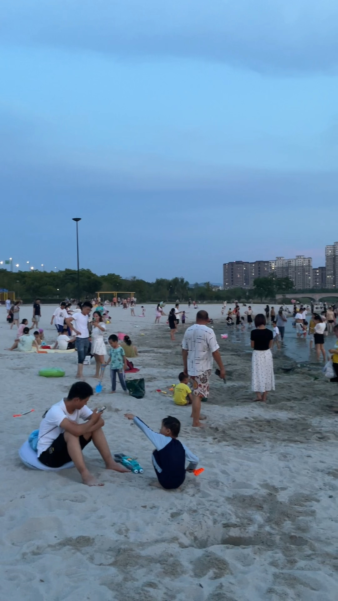 记录生活#绍兴迪荡湖沙滩公园-度小视