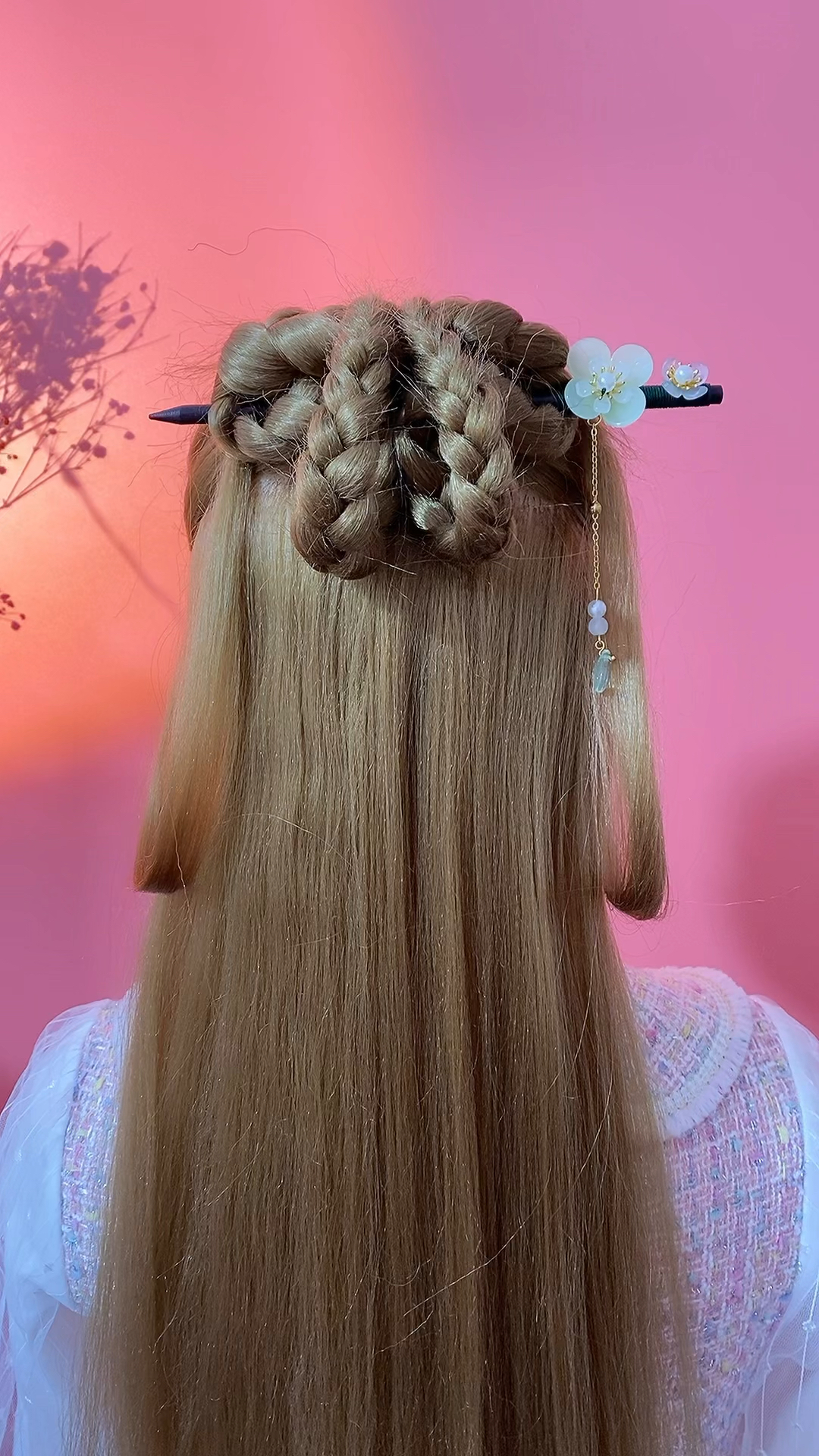 全民最火编发#古风发型简单扎