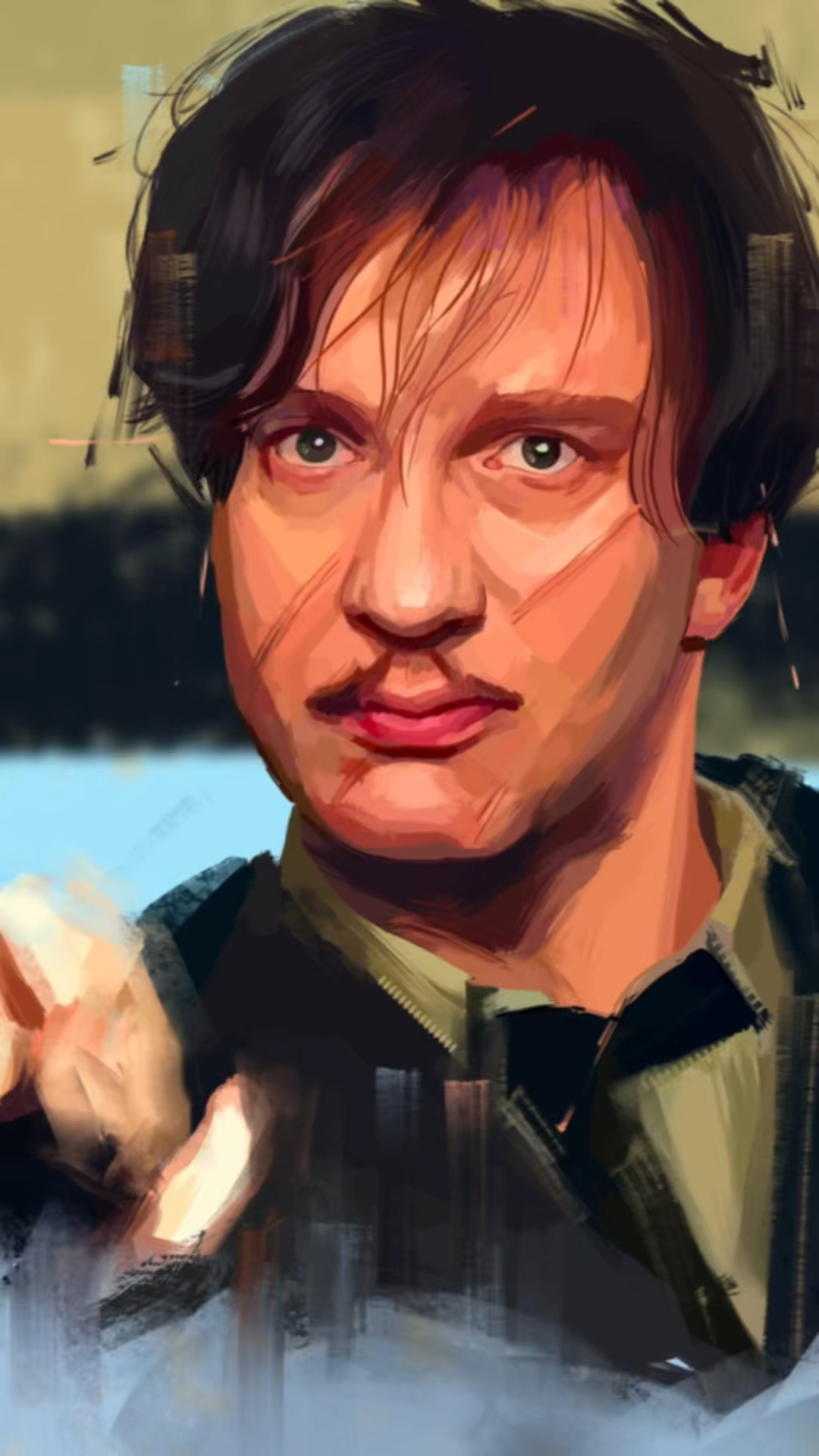 哈利波特#【手绘卢平】一起来学魔法吧-度小视