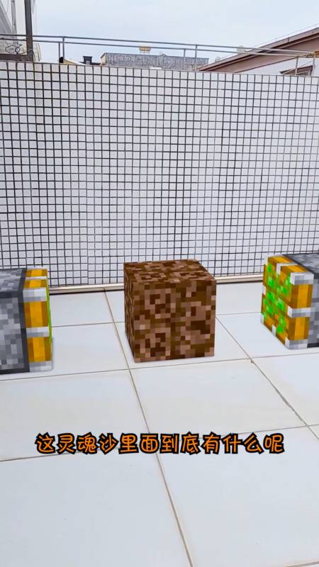 我的世界#原来灵魂沙里面是这样的,难怪我走到灵魂沙上面就会减速