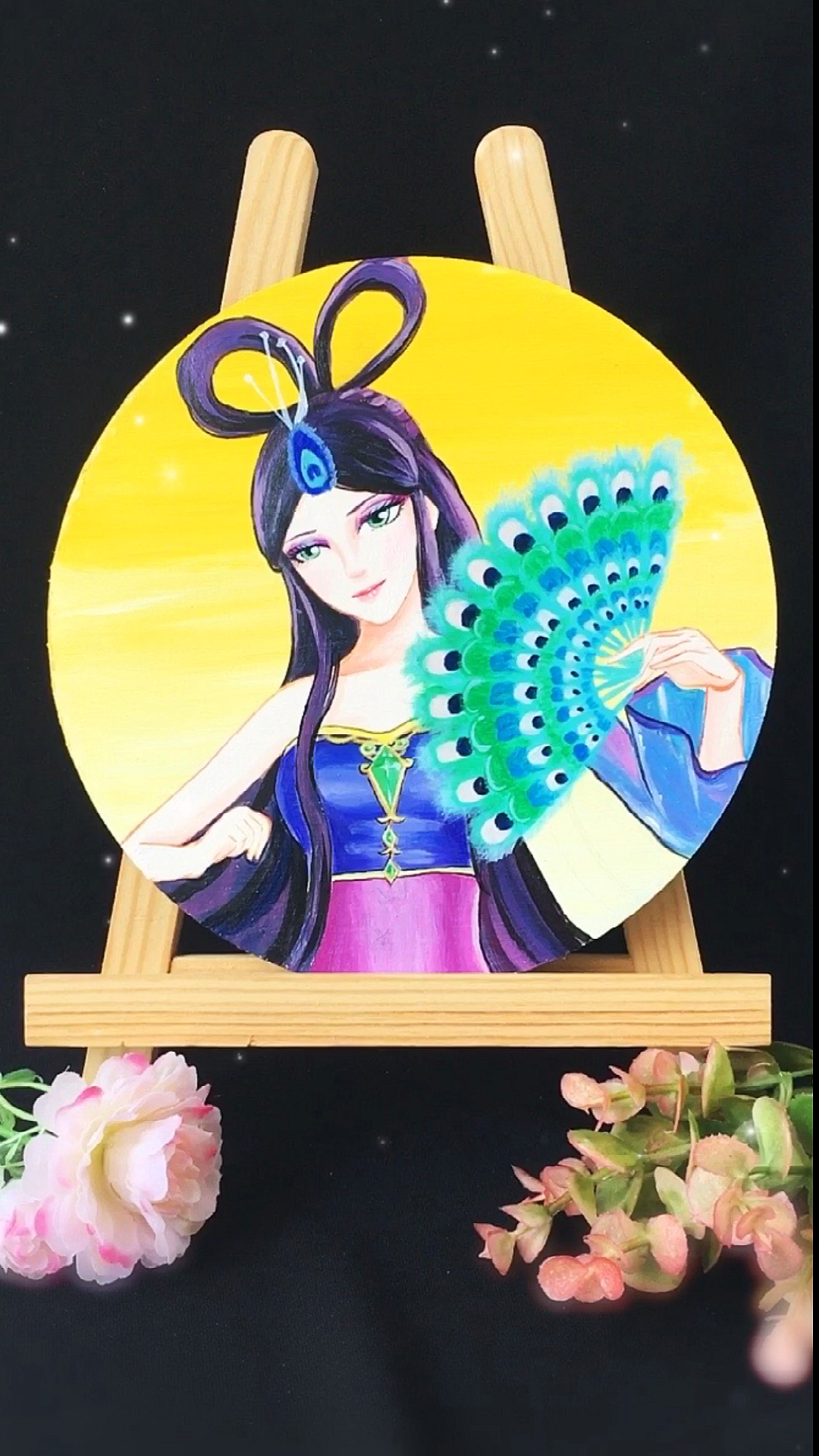 精灵梦叶罗丽#第八季蓝孔雀太美了,你喜欢吗?