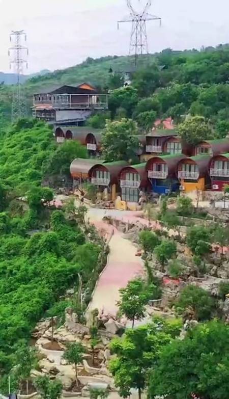 旅游进行时巴南最新网红地南泉石泉食美山庄这儿众多游乐设施免费开放