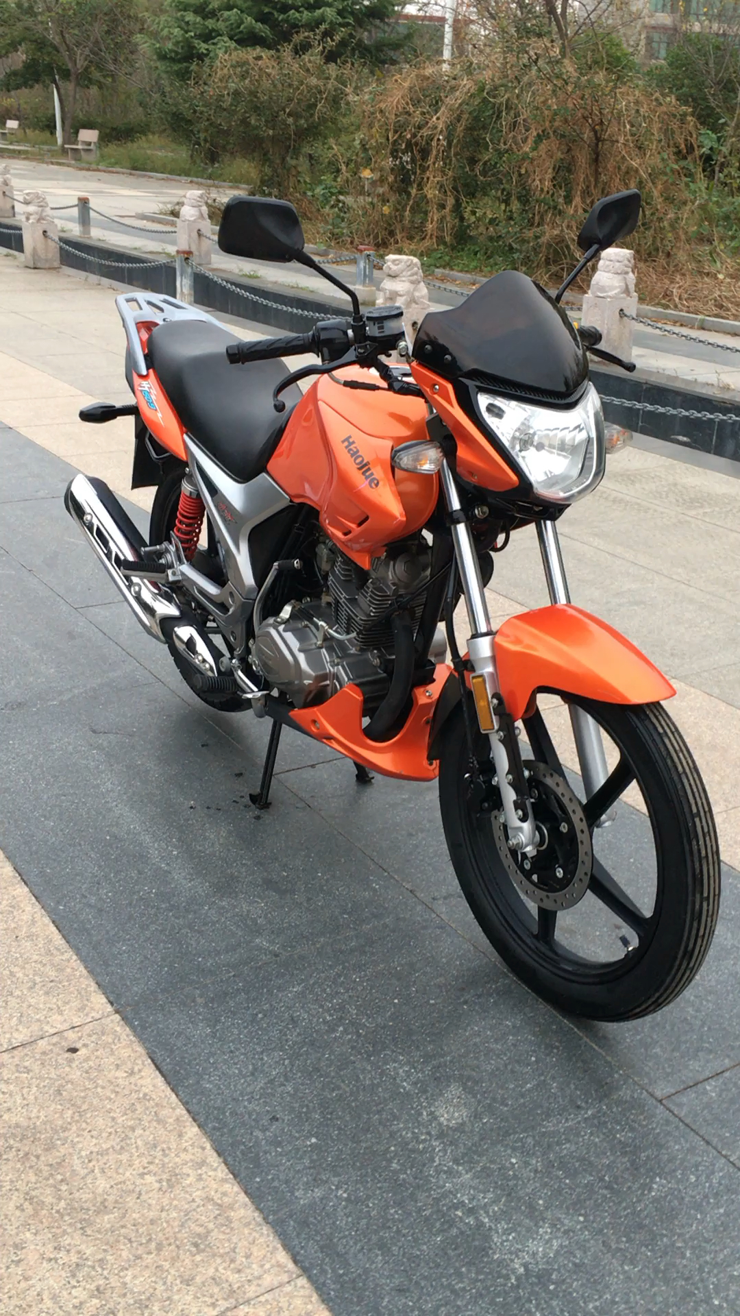 不一样的人生#国三排放豪爵迪爽150五齿圈-度小视