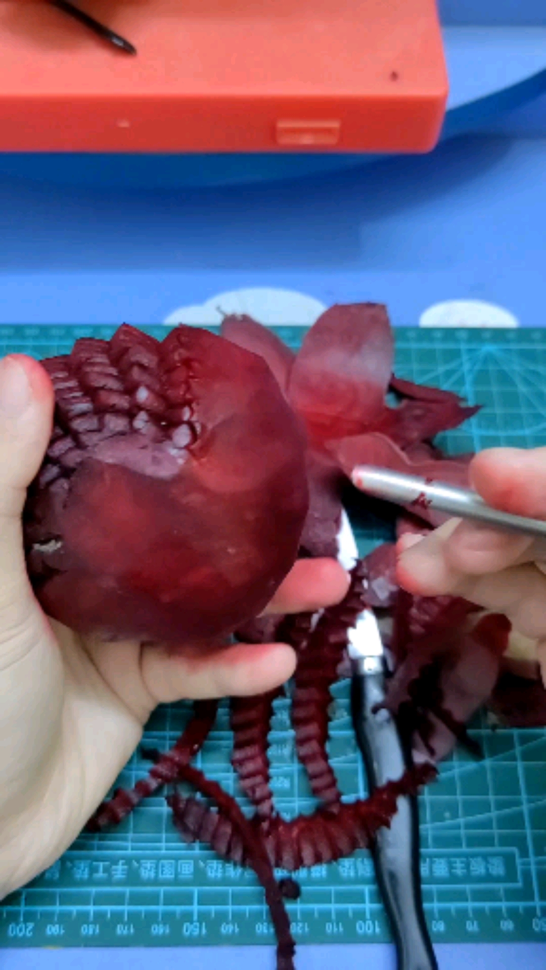 七星级厨房厨师雕刻师上热门#七星级厨房雕刻玉米教程第50步骤来了