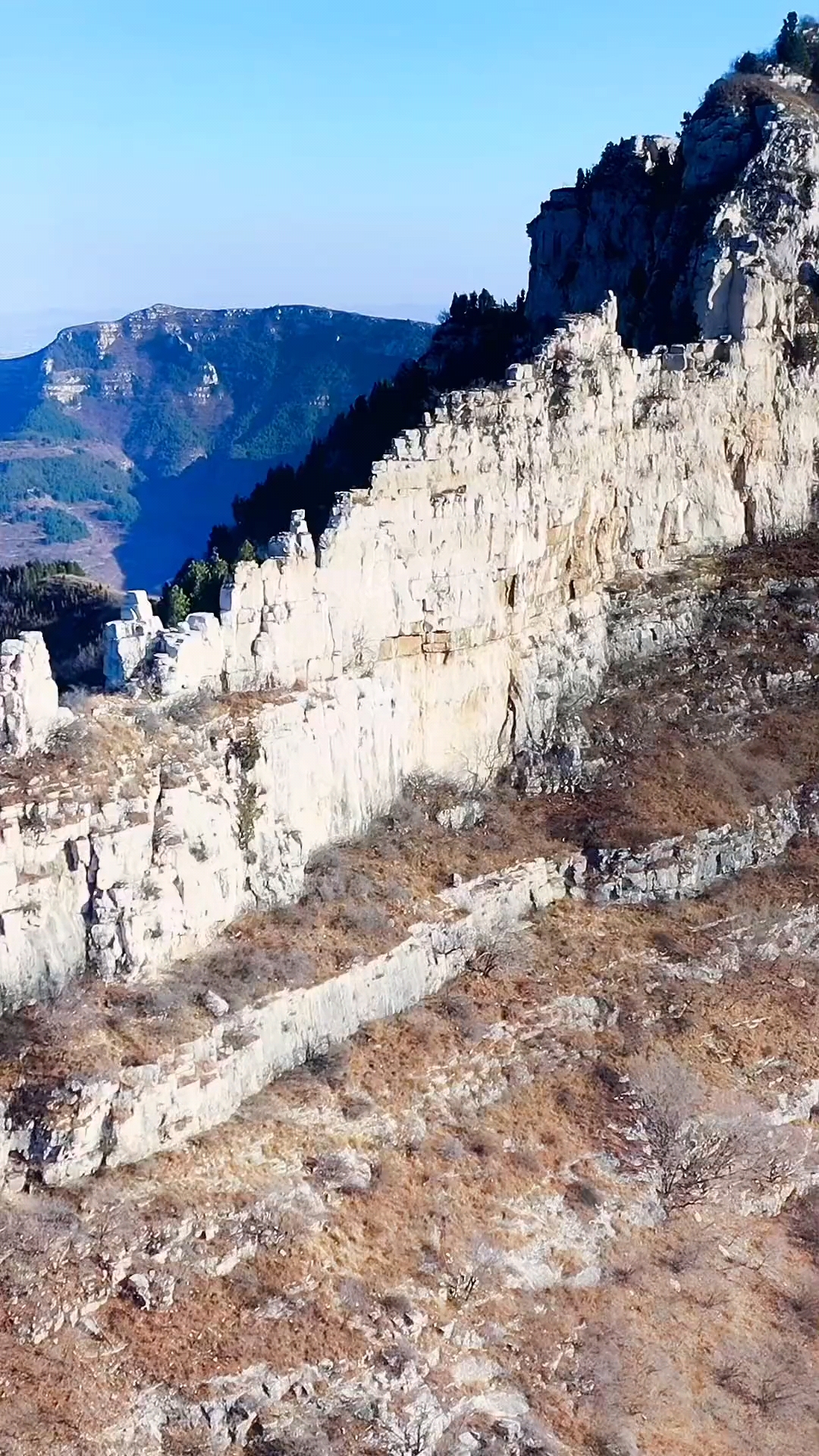 青州薄山因为形如薄片故名薄山位于王坟镇上稍村