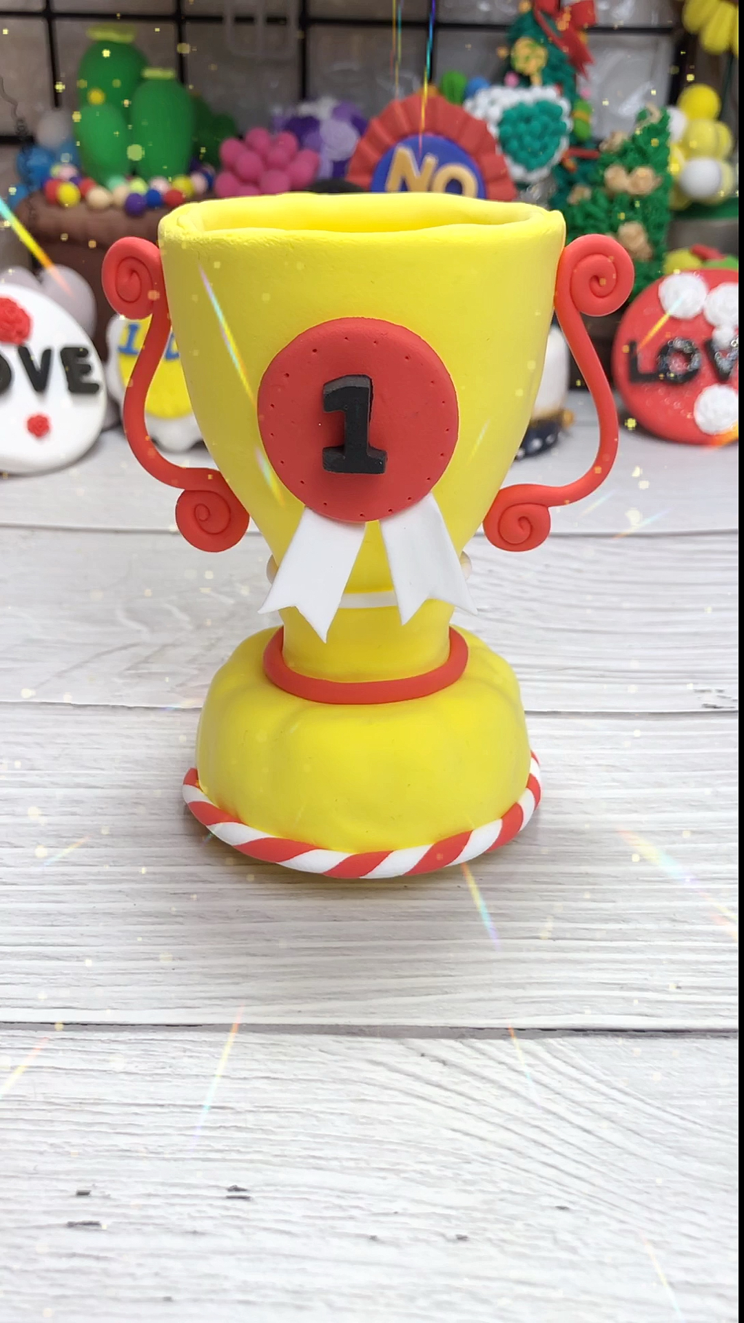 父亲节快乐#奖章奖牌都做了,奖杯也得安排上啊!