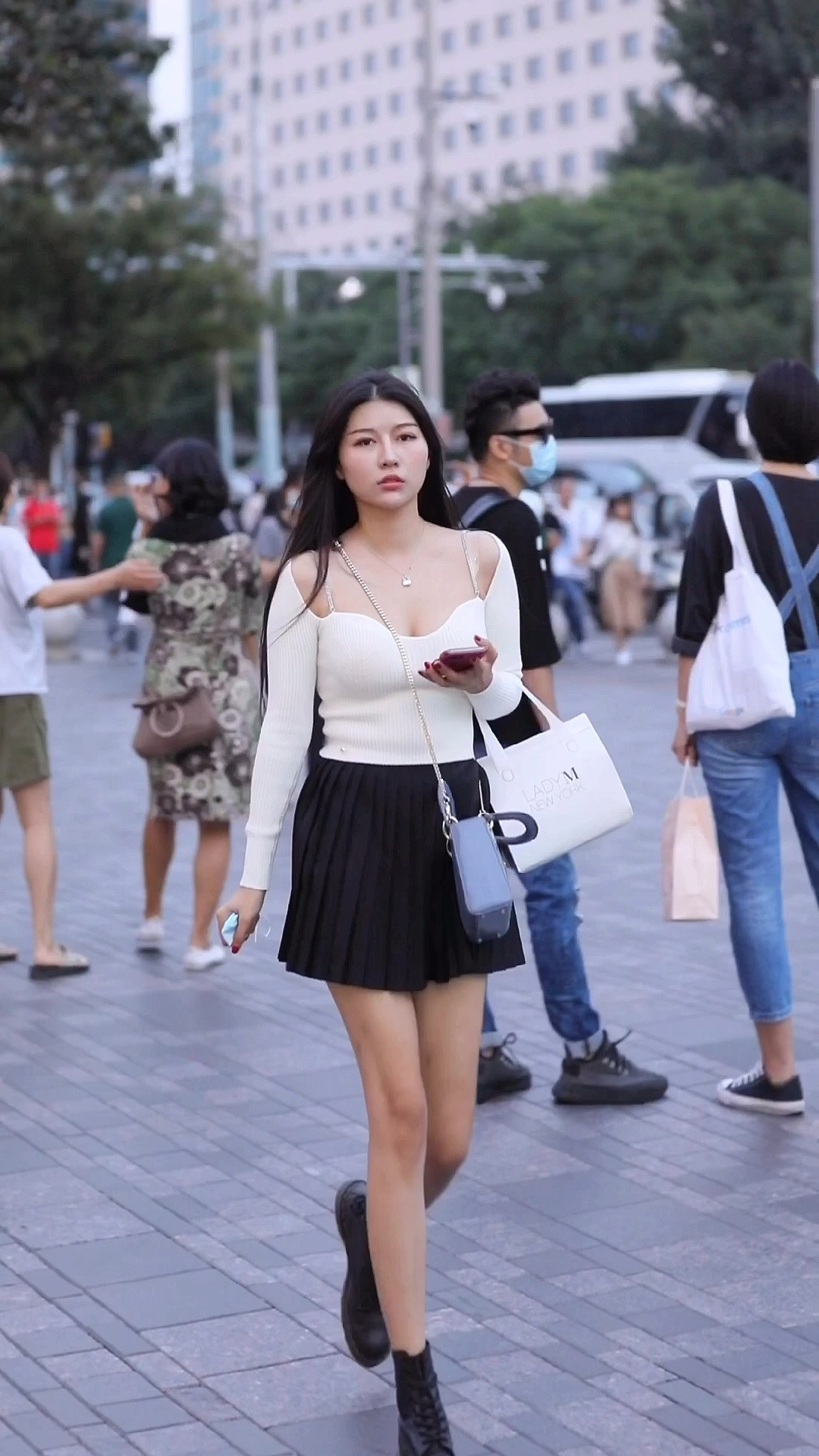 气质女神网红街拍