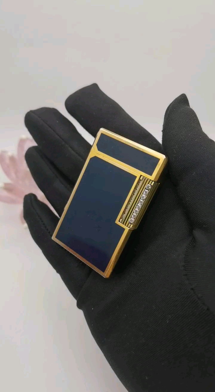 蓝大漆都彭打火机