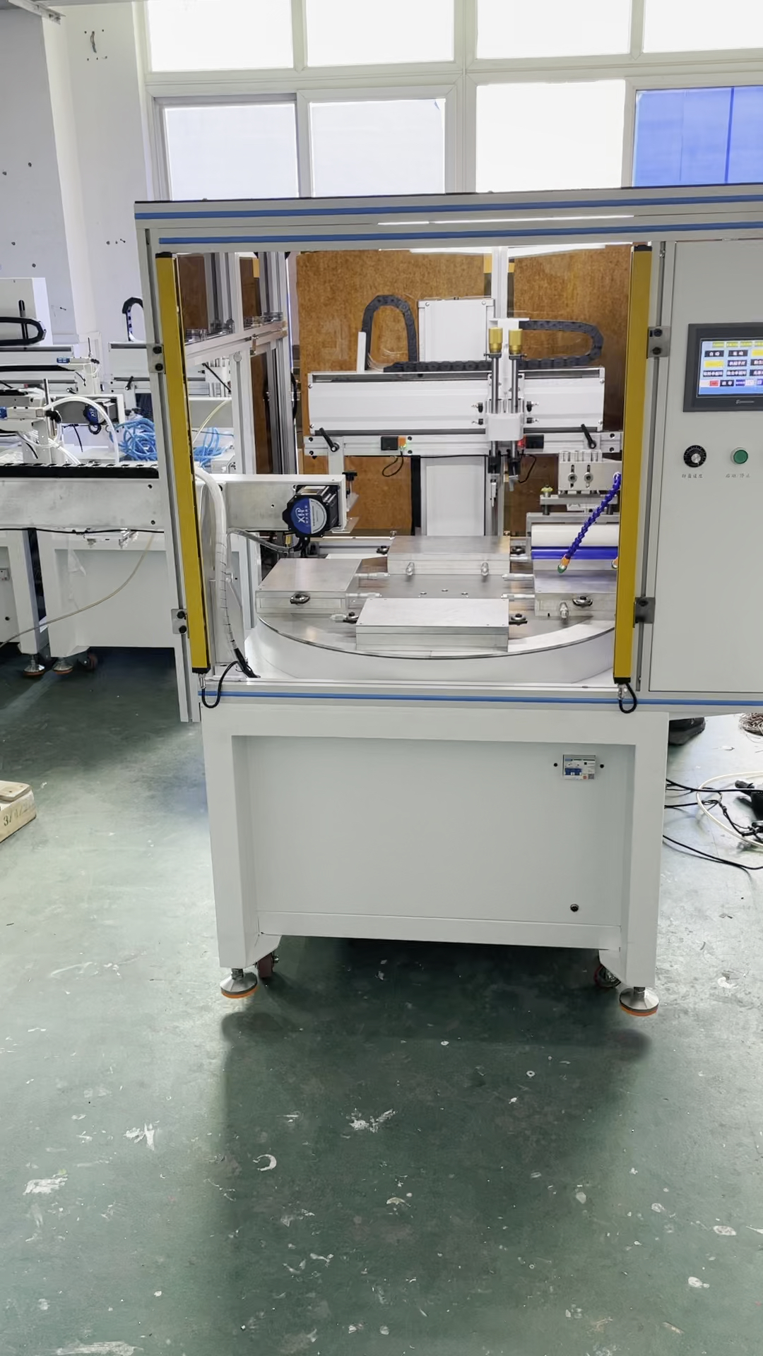 绍兴市全自动丝印机绍兴市全自动移印机全自动丝网印刷机东莞万峰印刷