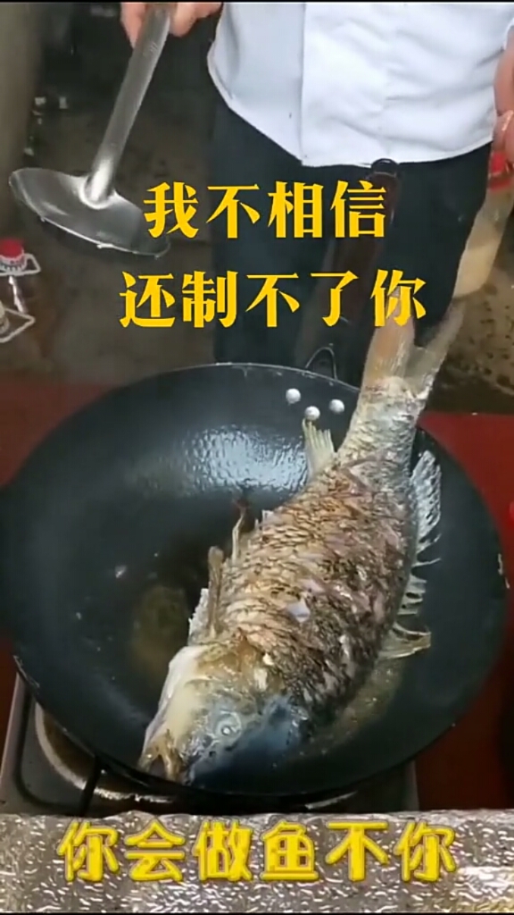 搞笑配音#大厨做饭,鱼都看不下去了,竟然直接教训起人来了