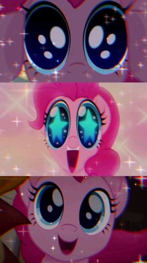 小马宝莉神驹萍琪派这眼睛马团无情