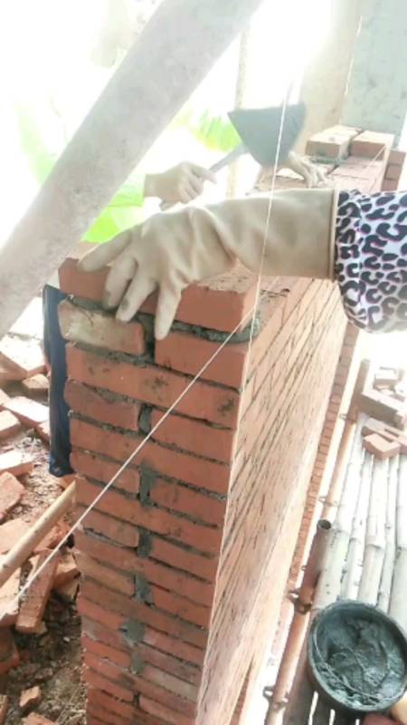 省建八级瓦工,挂线,砌砖,都相当专业!免费分享,大家学到就是赚到!