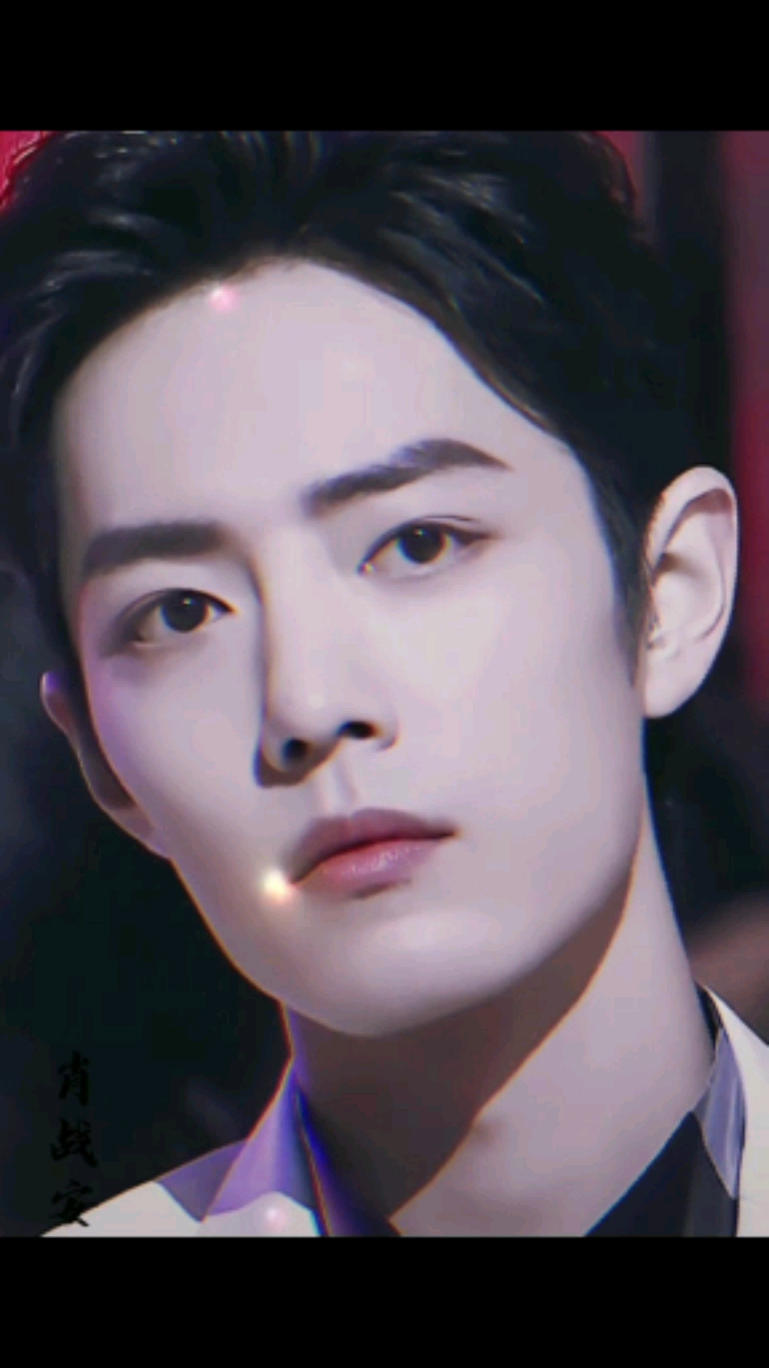 肖战#怼脸拍简直绝了!