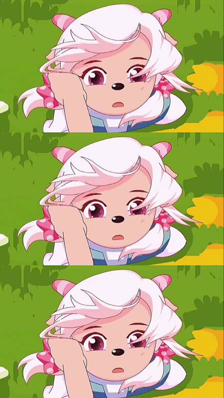 动漫#决战次时代的美羊羊,我感觉美羊羊的眼里有星辰大海