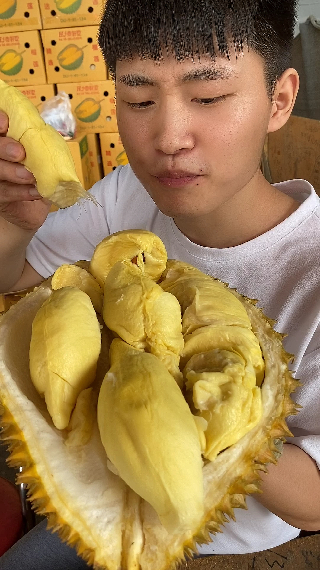 夏食记#香甜软糯的榴莲你吃过吗