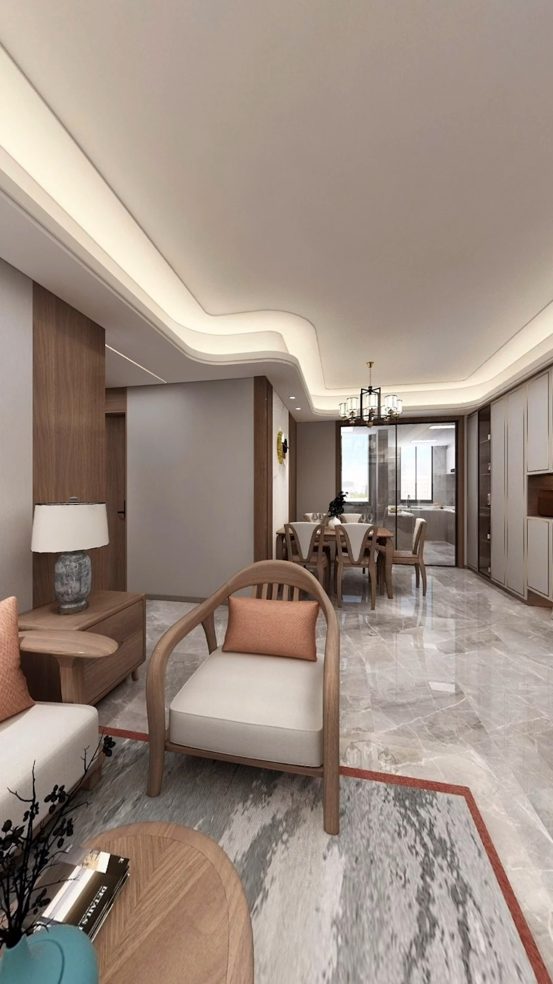 新中式新中式风格素雅而又不失庄重原木色新中式家具谁见了都会爱