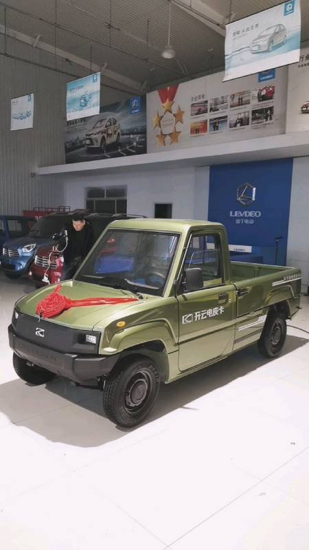 全民正能量#绿色开云皮卡车马上打包发吉林-全民小视频