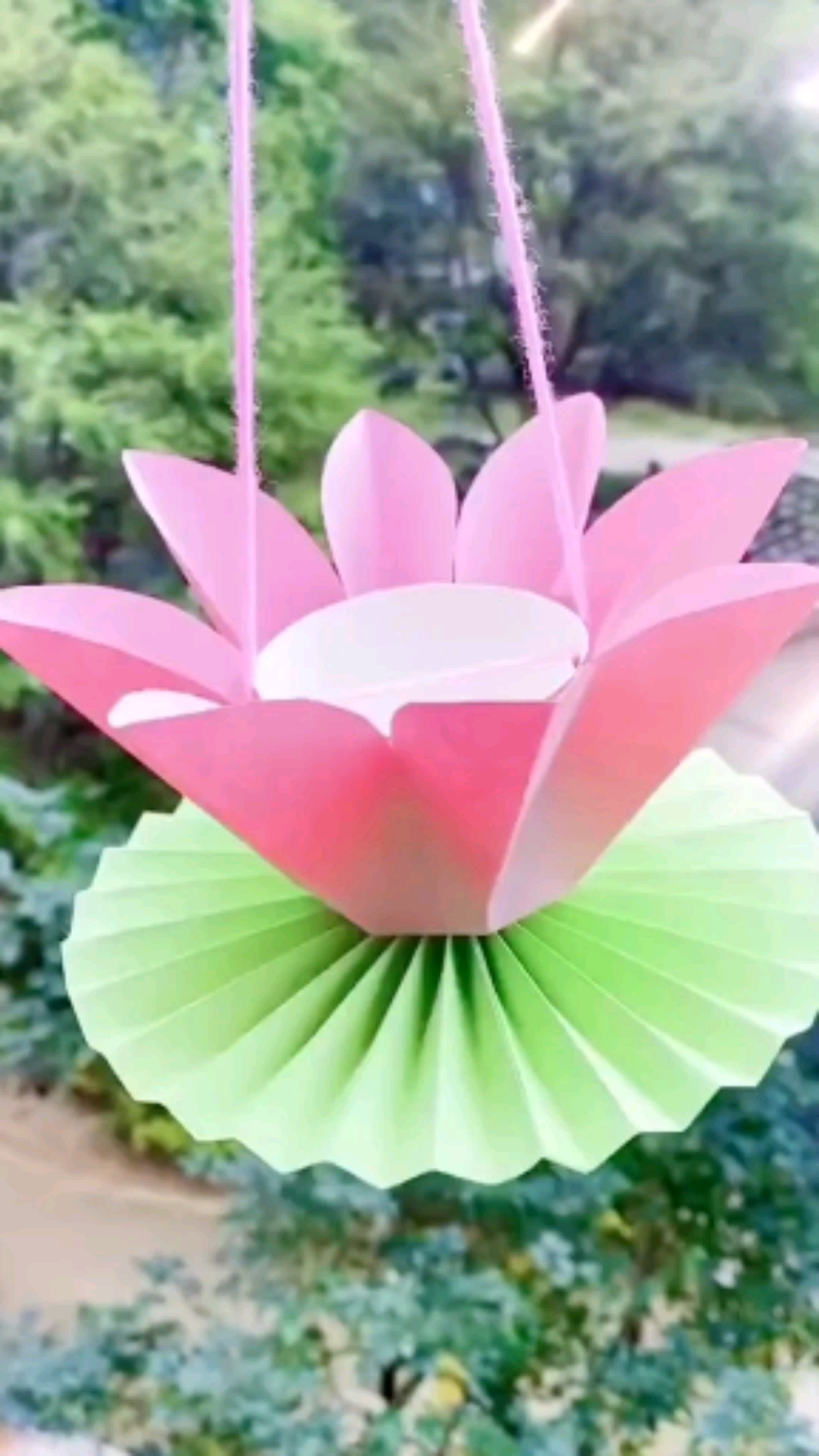 莲花灯手工制作教程