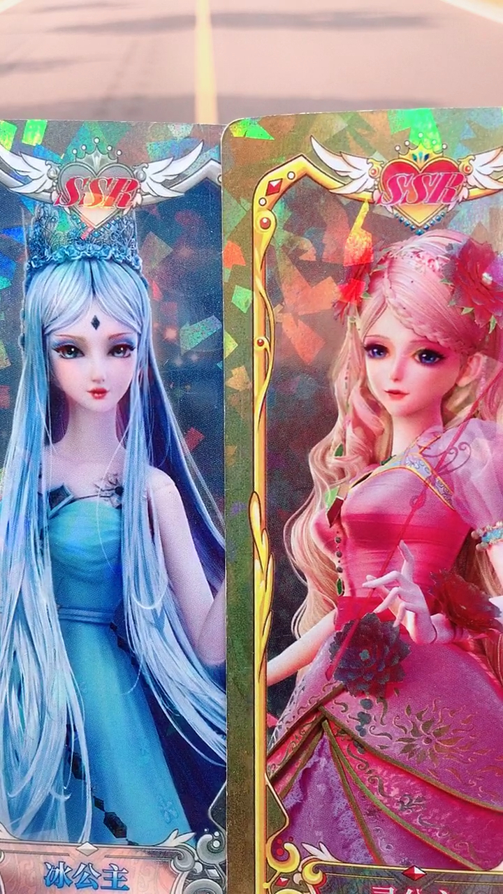 冰公主和灵公主的ssr哪张更好看?