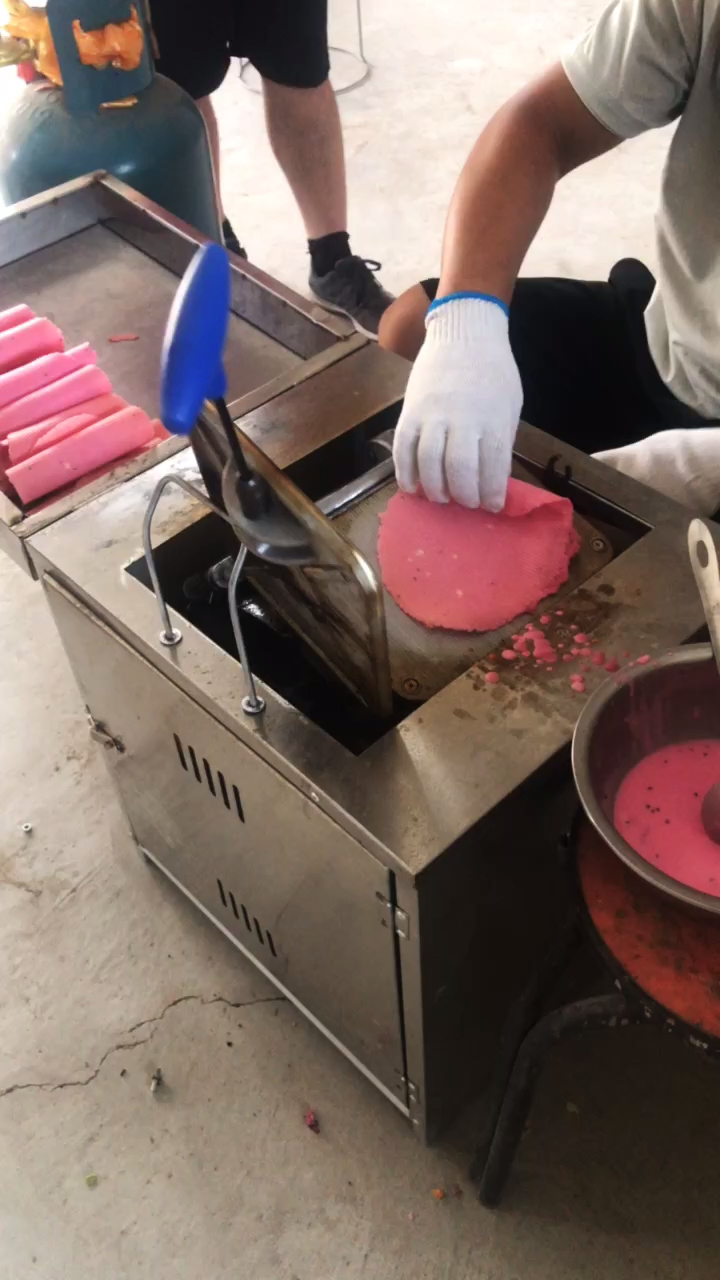 摆摊神器六面燃气蛋卷机