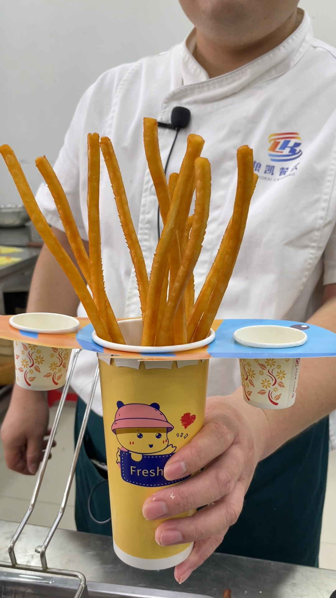 网红大薯条#大薯条小朋友最爱