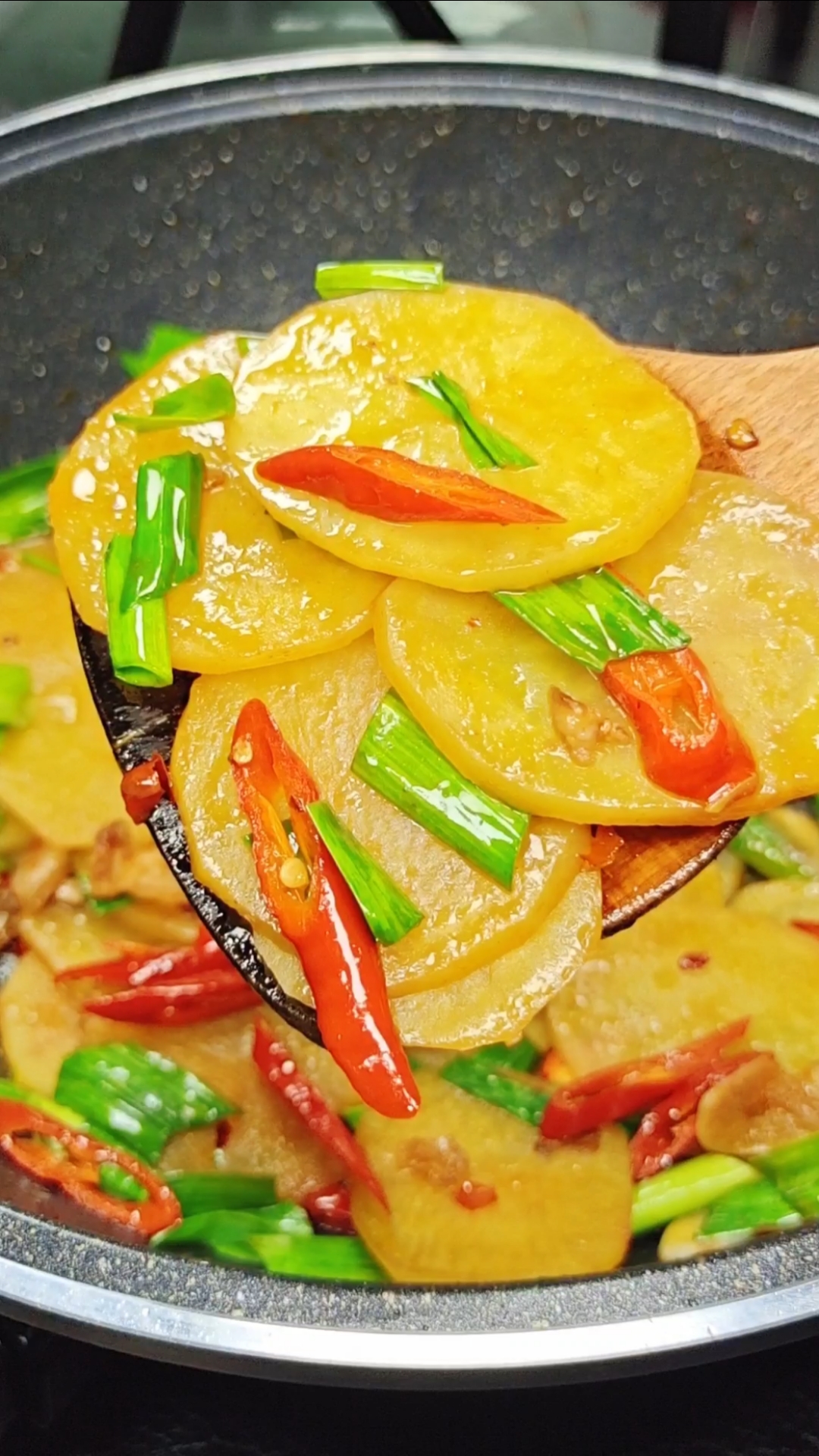 #土豆片做法#家常小炒土豆片做法教程!进来学会