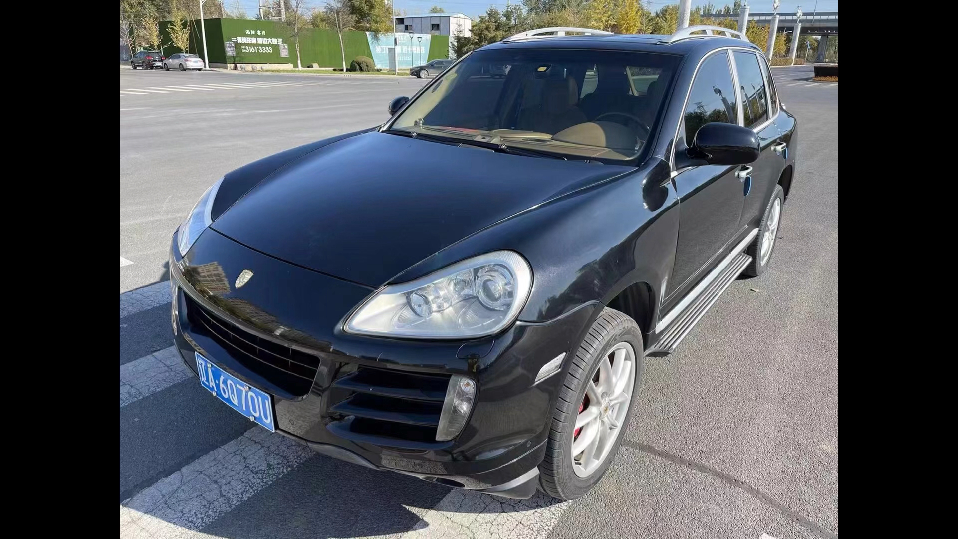 06年保时捷卡宴自动4.5全景天窗升级新款带背包全车原版原漆多多