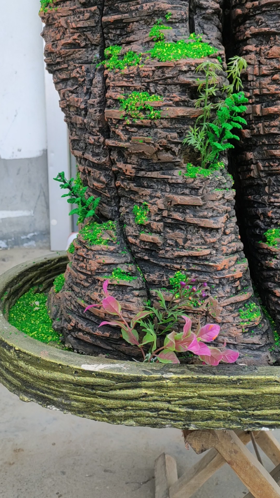 手工制作奇石假山