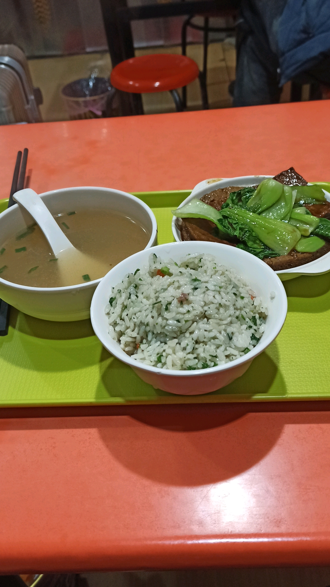 探店美食#安徽黄山菜饭骨头汤