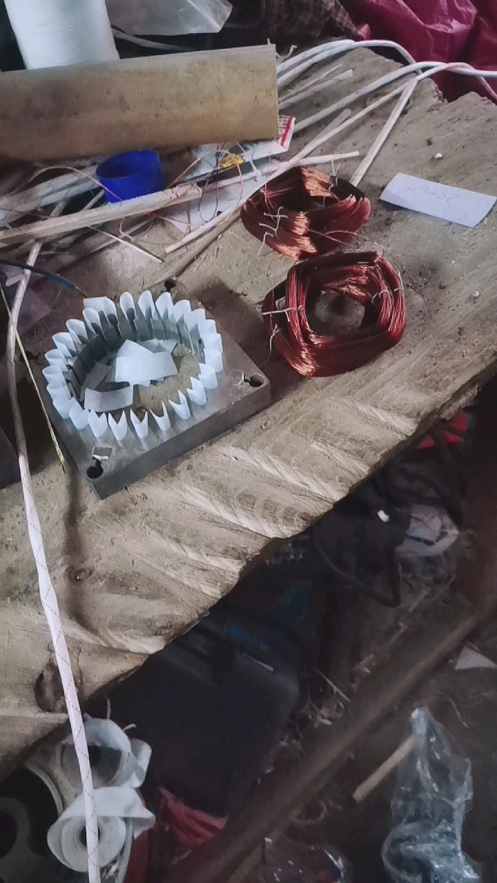 记录生活#风扇线圈怎么绕?