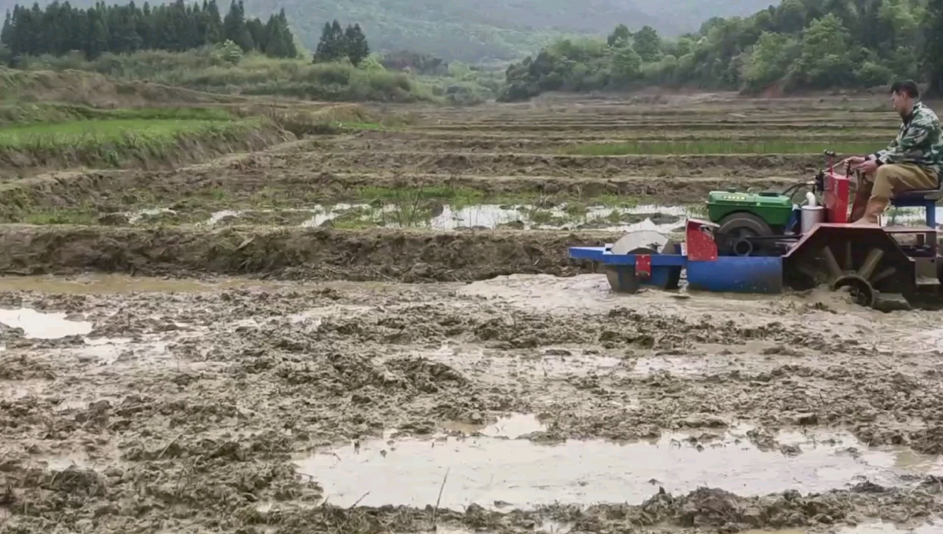 农机#机耕船常发金冠柴油机40马力,旋耕宽1.