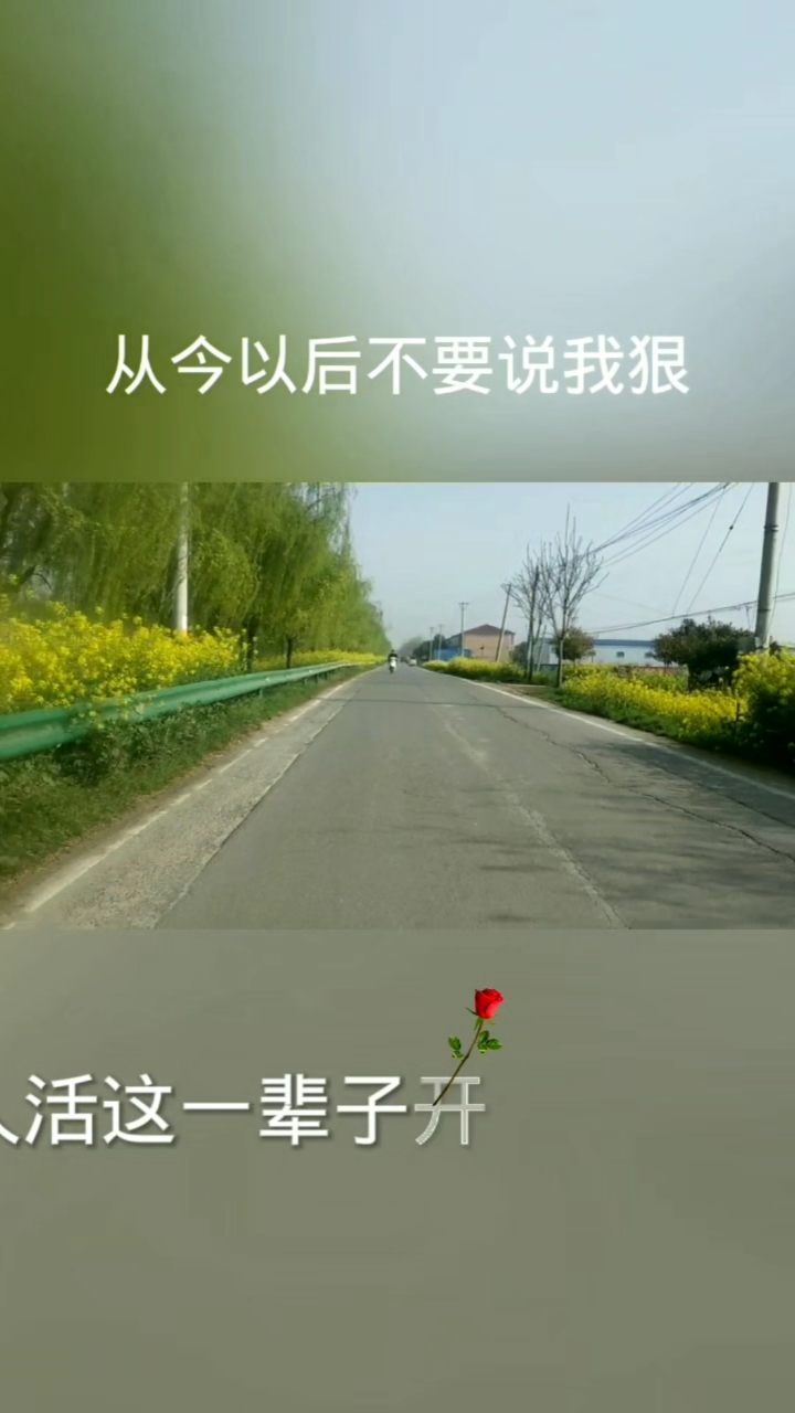 以后我的态度取决于你对我的态度,不管你是谁都一样