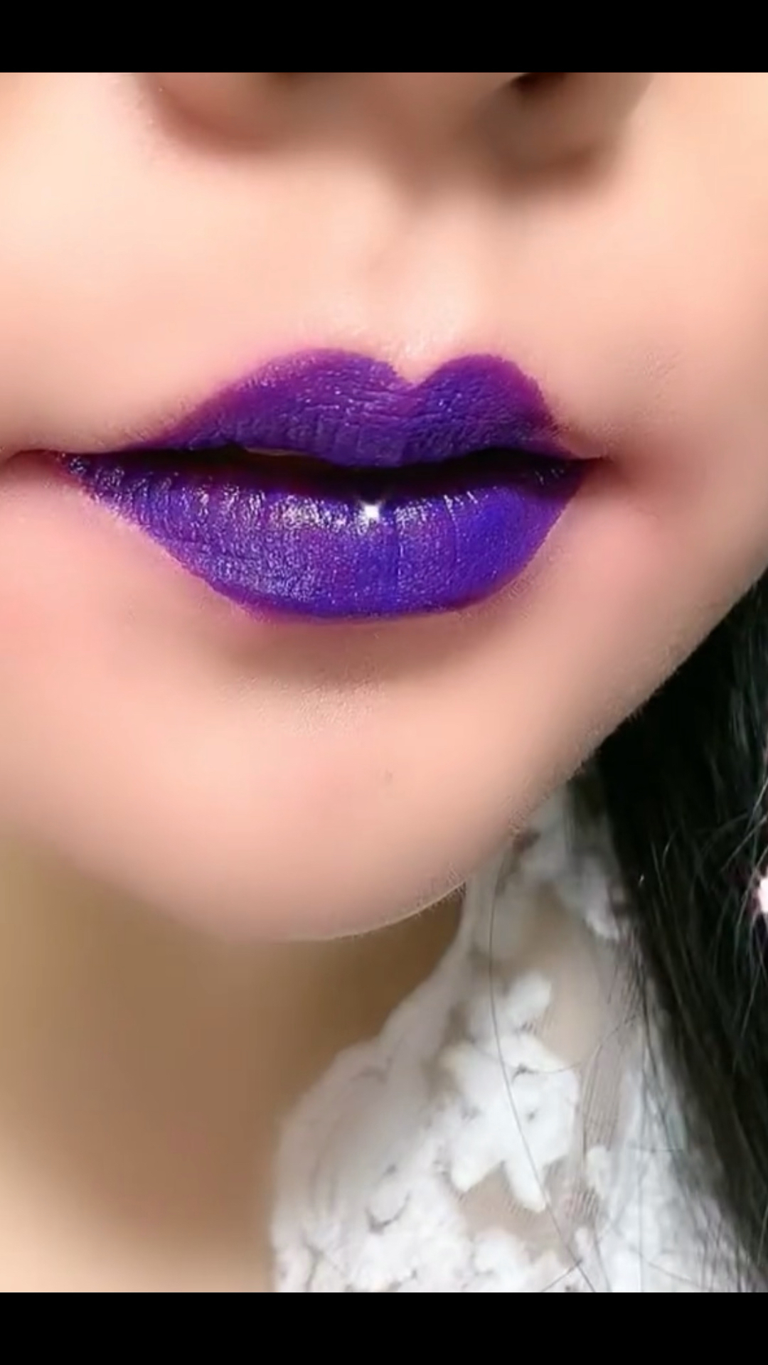 蓝色妖姬变色口红#蓝色妖姬一款会变色的口红,不挑肤色