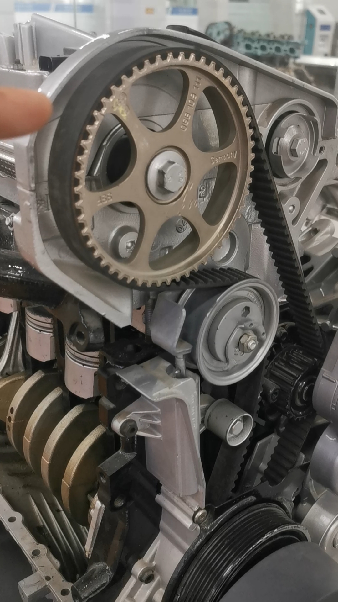 大众发动机正时皮带