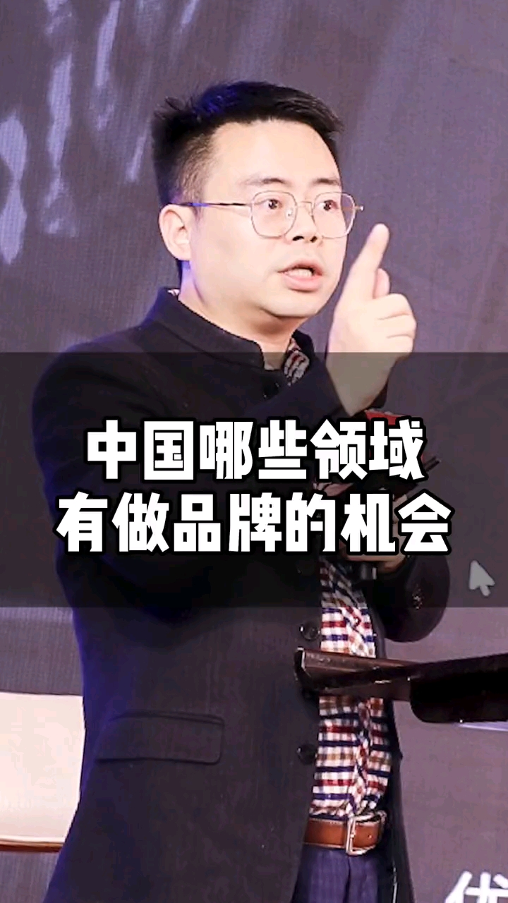 郑翔洲:中国哪些领域有做品牌的机会?