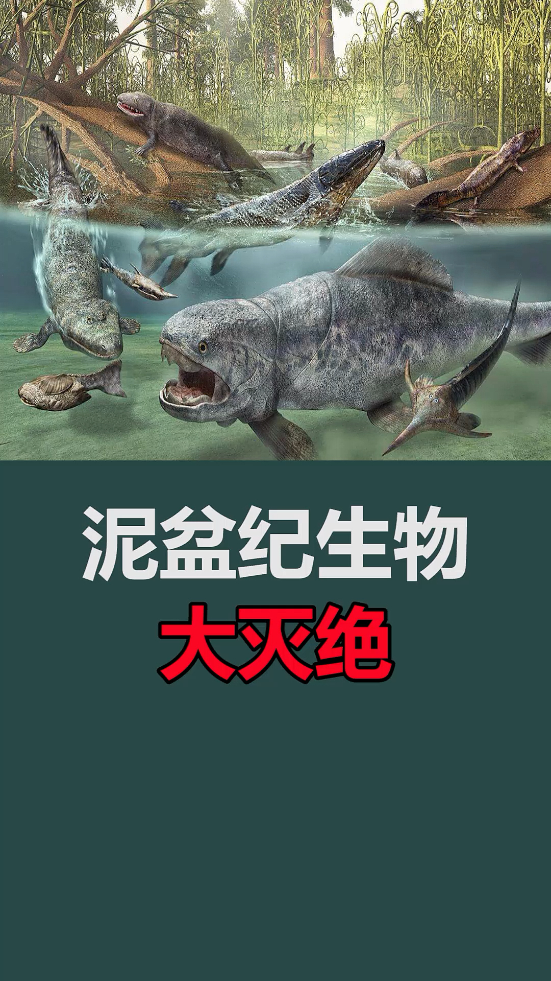 恐龙#泥盆纪大灭绝.