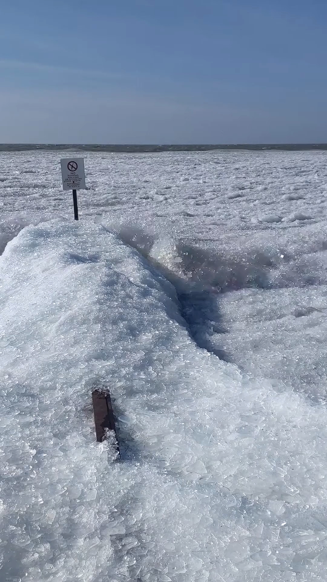 过好冬天#冰岛冰浪