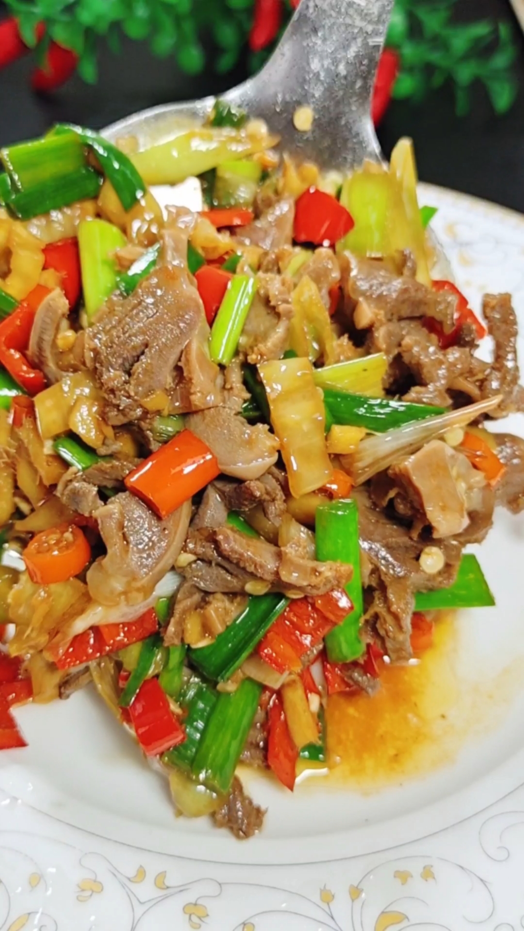 泡椒鸡杂#泡椒鸡胗做法