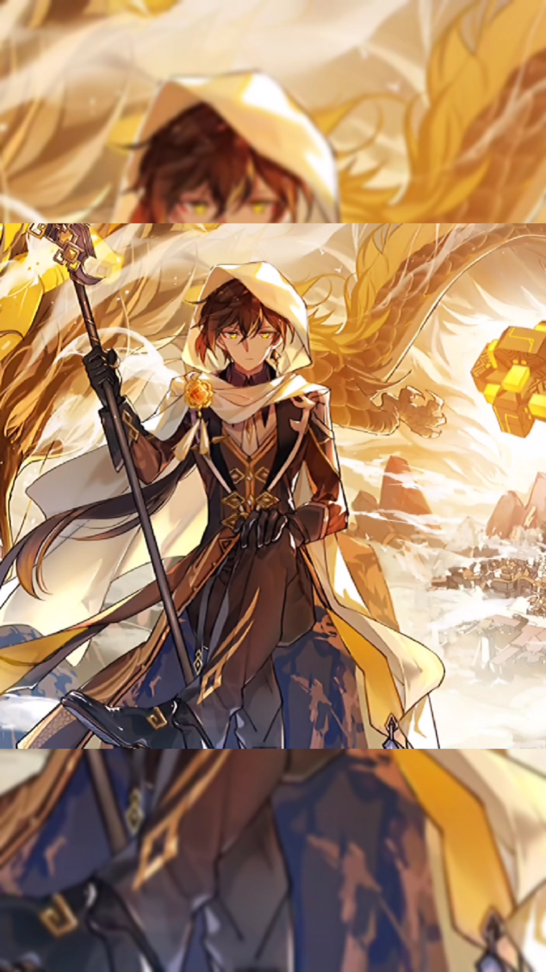 原神#热爱105℃的钟离～永远的岩王帝君!