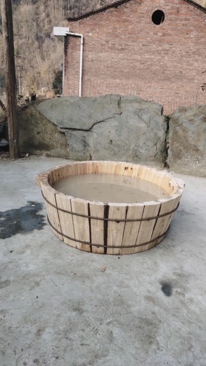 手工制作#木盆手工做