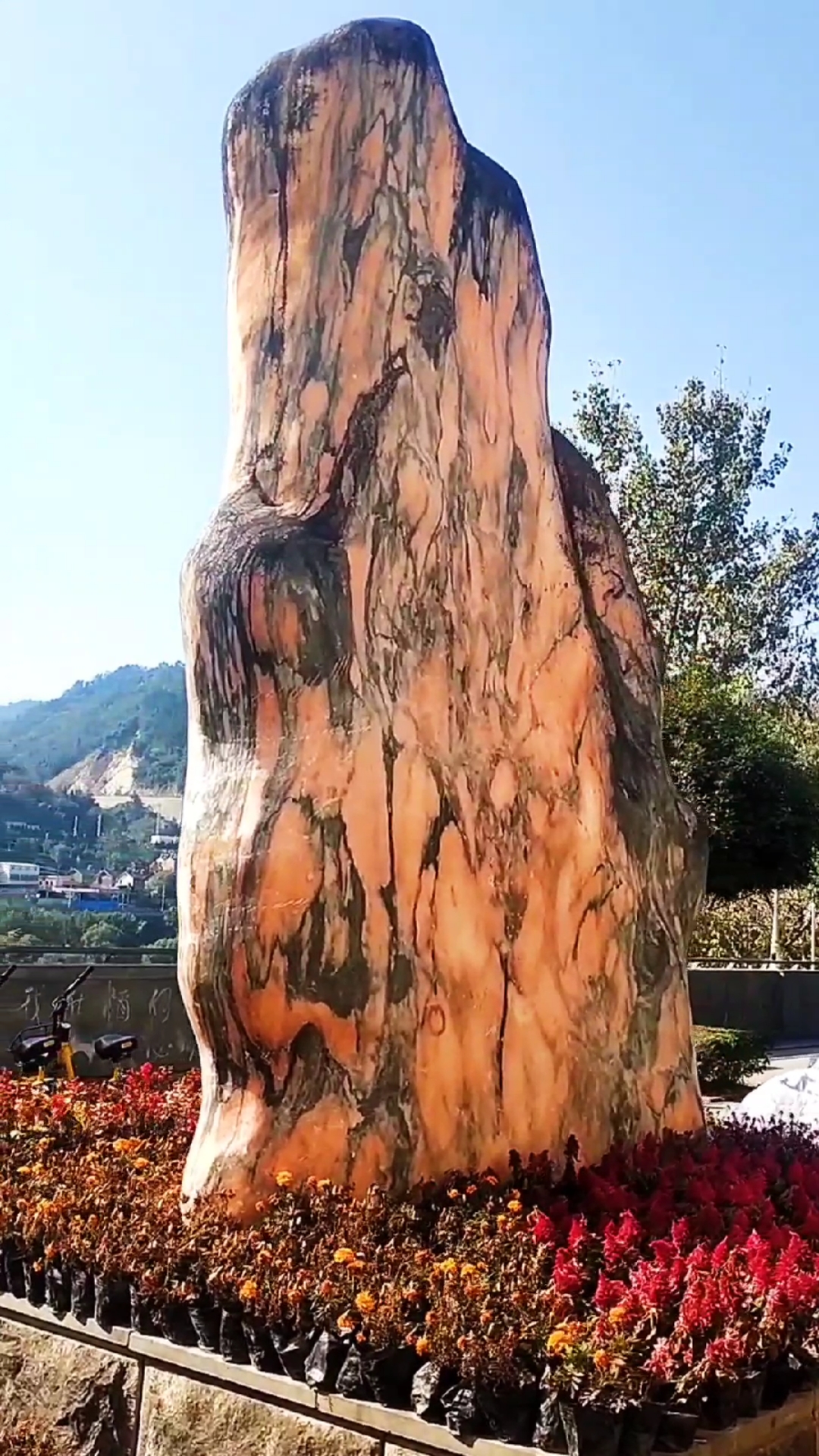 诗画方寸#一块不一样的石头