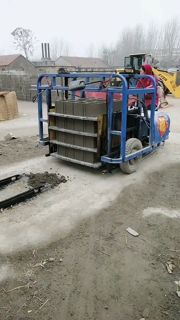电动运砖车电动叉砖车电动拉砖车电动分离叉车电动托砖车叉砖车