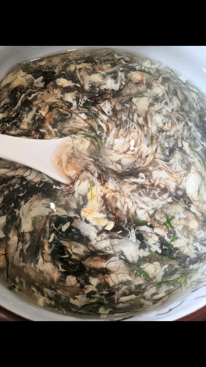 爱美食爱生活#细如发丝的发菜汤