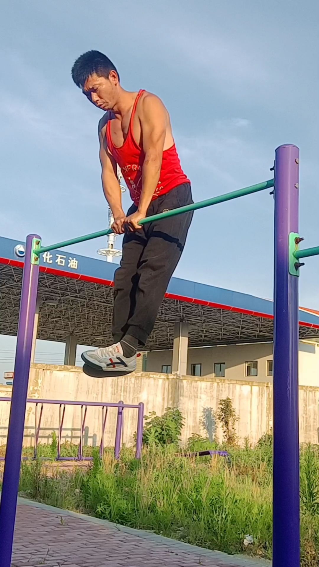 双力臂练习,加油!