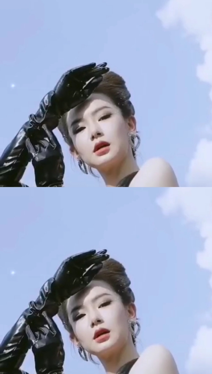 戚薇黑皇后造型