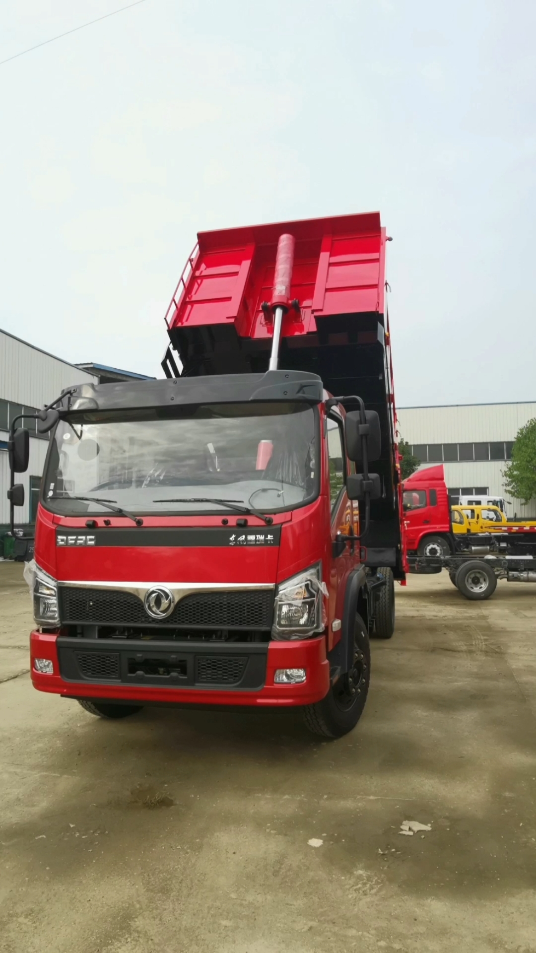 全国自卸车#国六东风福瑞卡5.2米平板自卸车