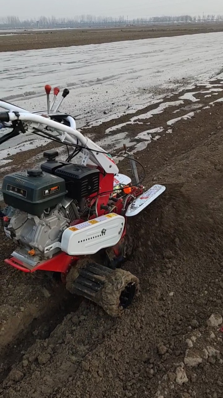 10马力汽油多功能开沟培土机